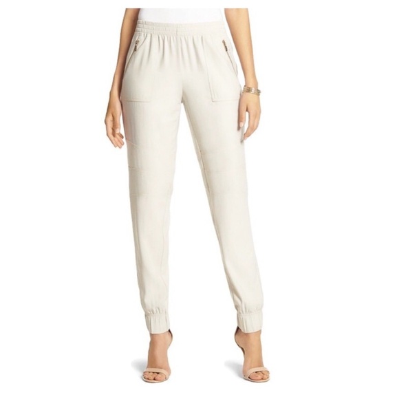 Chico's Pants - Chico’s Black Label Woven Soft Ankle Jogger Pants New